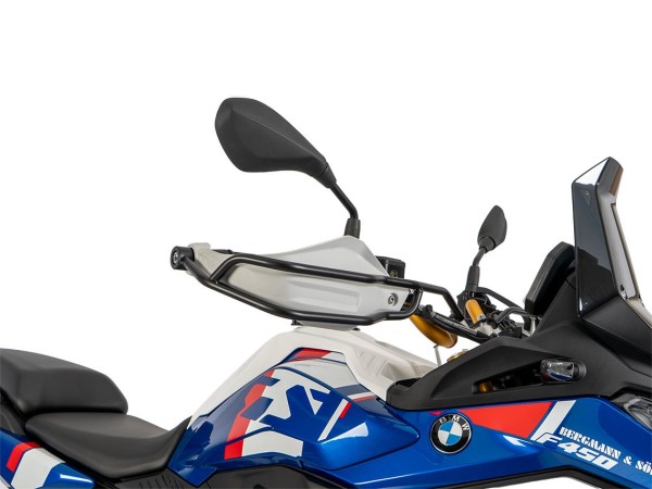 Handvatbeschermingsset zwart voor BMW F 450 GS (25-) Hepco & Becker