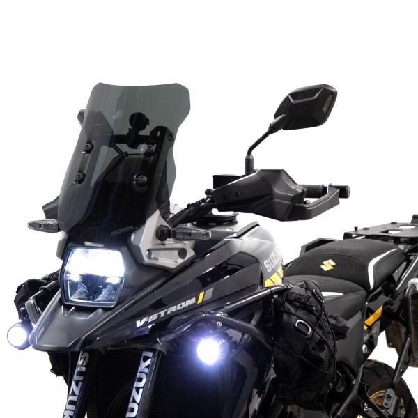 Laag windscherm, zwaar getint voor Suzuki V-Strom 1050 (20-)