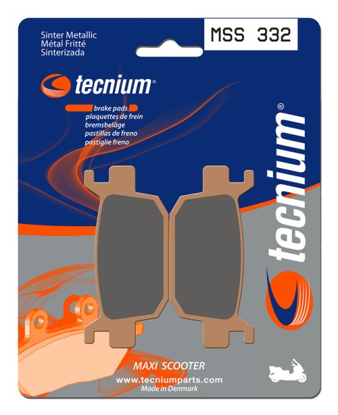 Tecnium Maxi Scooter gesinterde metalen remblokken - MSS332
