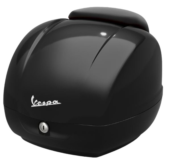 Originele topkoffer voor Vespa GTS - zwart nero cosmo / vulcano / 98/A