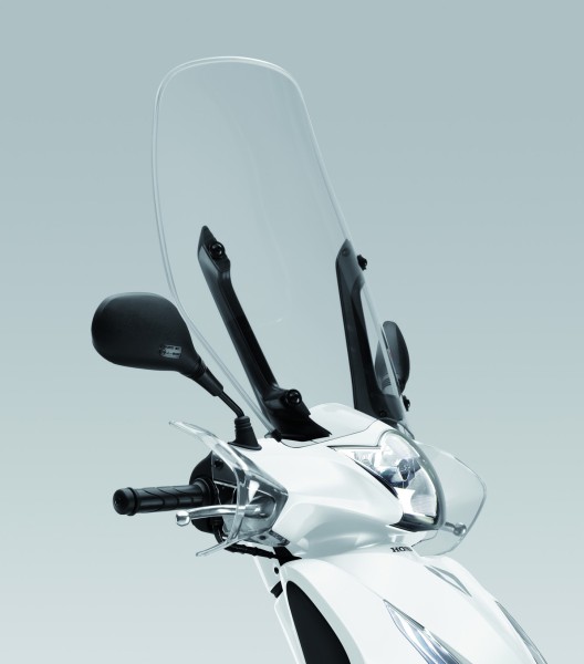 Originele Honda SH125i/150i voorruit parel Cool White NHA16