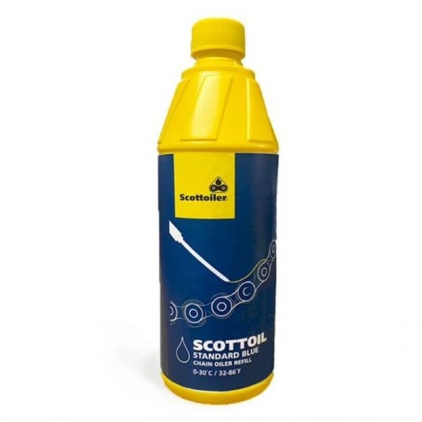 Scottoiler olie navulling voor eSystem & vSystem Blue Kit hoge temp. 0-30°C - 500ml
