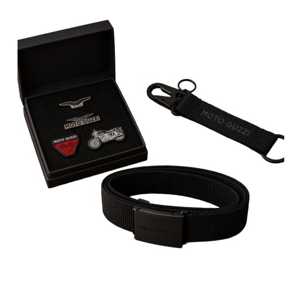 Moto Guzzi-merchandisepakket Black Edition