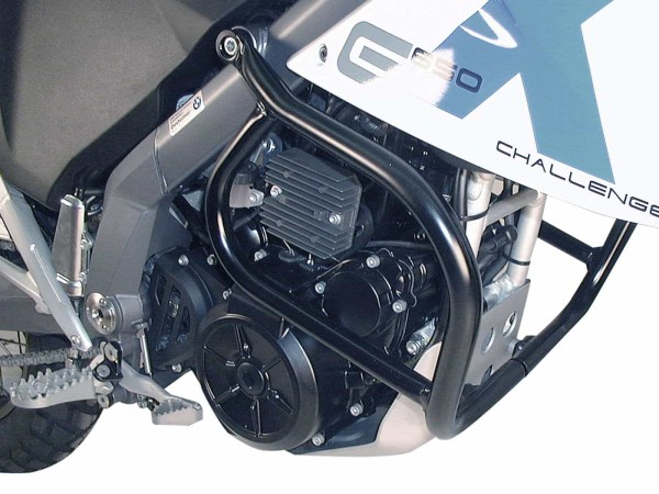 Motorbeschermer zwart voor BMW G 650 X Country/Challenge (07-10) Hepco & Becker