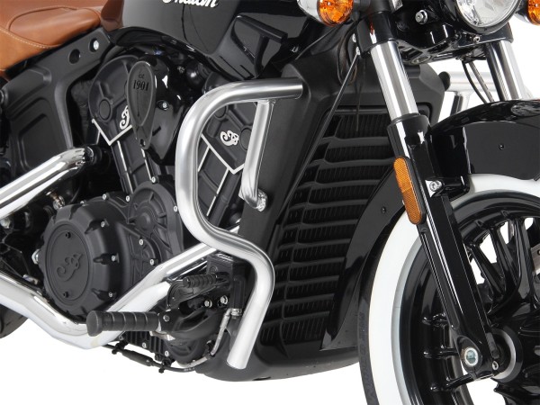 Motorbeschermer chroom voor Indian Scout Bobber (2017-)