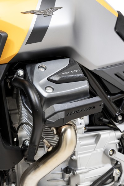Crashbar zwart voor Moto Guzzi Stelvio 1000 (24-) /V100 Mandello S (23-)