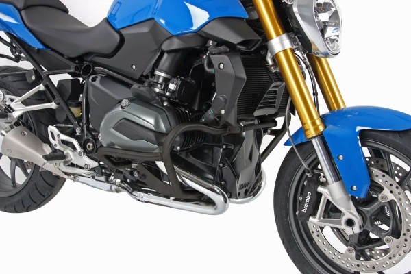 Motorbeschermer zwart voor BMW R 1200 R LC (15-18) Hepco & Becker