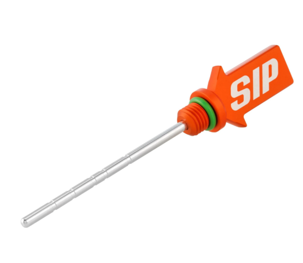 Oliepeilstok versnellingsbakolie, oranje mat