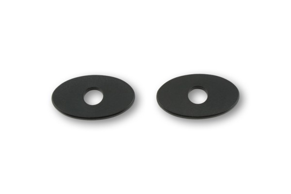 HIGHSIDER smart montageplaten Indy Spacer Zwart Voor diverse Kawasaki's