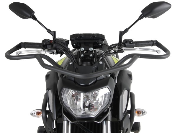 Voorscherm antraciet voor Yamaha MT-07 (Bj.18-20) Hepco & Becker