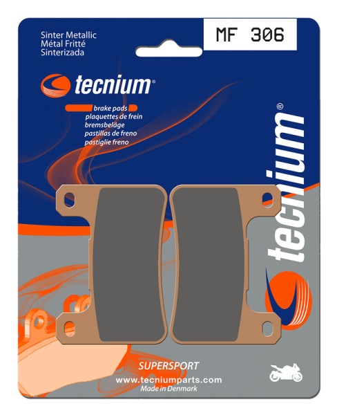 Tecnium Street Performance gesinterde metalen remblokken - MF306