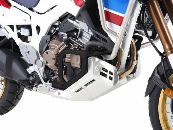 Protezione motore nera per Honda CRF 1000 Africa Twin Adventure Sports /DCT (18-19) Hepco & Becker