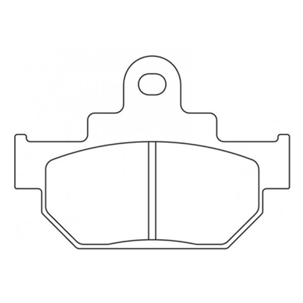 CL Remmen Street gesinterd metalen remblokken - 2387A3+