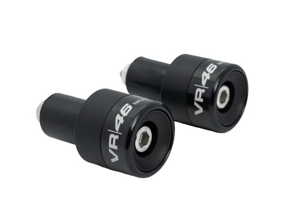 Barracuda VR|46 Racing bar end gewichten universeel zwart