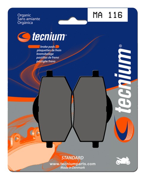 Tecnium Street Organische Remblokken - MA116