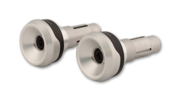 HIGHSIDER pro Akron-XS stuurgewichten zilver (paar)