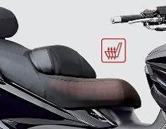 Stoelverwarming voor Suzuki Burgman AN650 BJ. 2013-2017