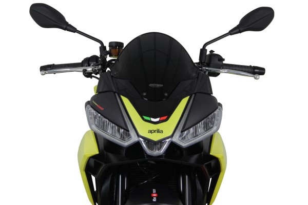 MRA Originele voorruit "O" zwart Aprilia Tuono 660 / V4 Factory (21-)