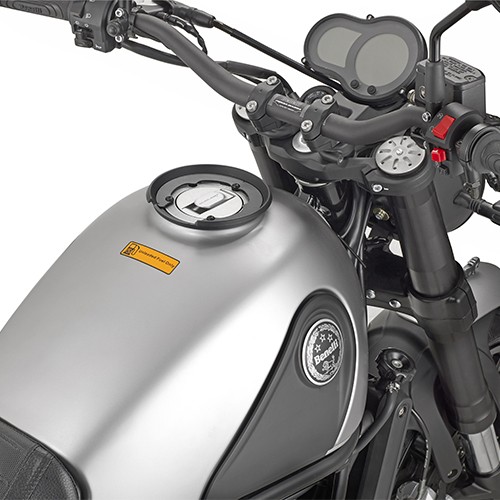 Tankbevestiging voor TANKLOCK tanktassen voor Benelli 502 C (Bj.19-) Givi