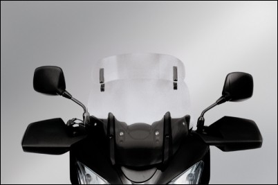 Vario Touring Lens (Duidelijk) voor Suzuki V-Strom 650 BJ. 2009-2011/ V-Strom 650 BJ. 2004-2008