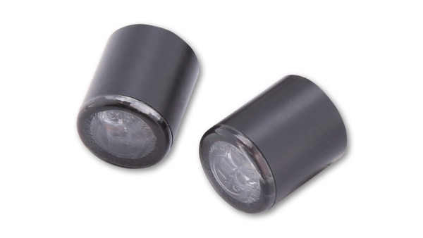 HIGHSIDER pro Proton Module LED achterlicht, remlicht, knipperlicht zwart/getint 3in1, E-keurmerk (paar)