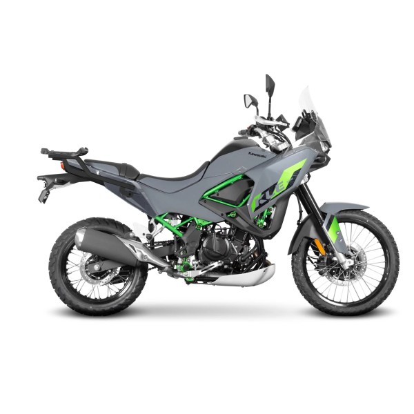 Shad-topkofferhouder, zwart gelakt, voor de Kawasaki KLE 650 Versys (10-14)
