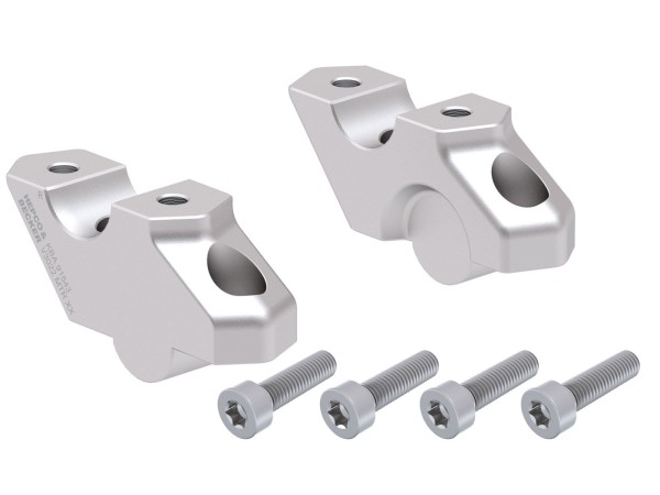 Stuurverhoger H=30 mm met offset 22 mm terug voor BMW F 800 GS (24-) Hepco & Becker