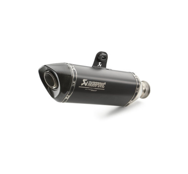 Akrapovic Slip-On LINE uitlaatsysteem zwart voor 1290 Super Duke R / GT