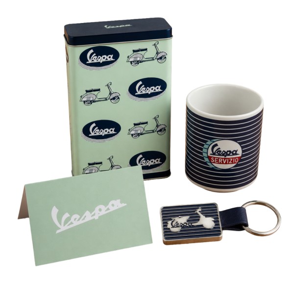Vespa-merchandisepakket Servizio Blauw