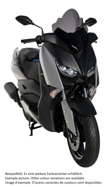Windscherm ERMAX Hypersport H 390 mm voor Yamaha X-MAX 125, helder