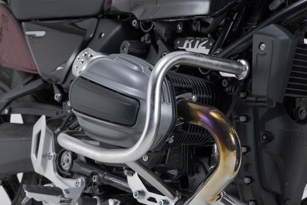 SW-Motech roestvrijstalen motorbeschermkap zilver voor BMW R 12 G/S (25-)