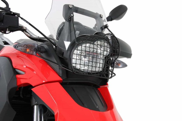 Lampbeschermer zwart voor BMW G 650 GS (11-16)/Sertao (12-16) Hepco & Becker