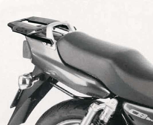 Aluminium topkoffer zwart voor Honda CB 750 F Seven Fifty (92-03) Hepco & Becker