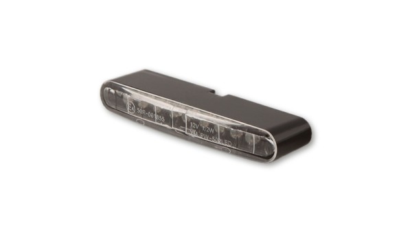 HIGHSIDER pro Stripe LED achterlicht zwart/transparant (1pc)