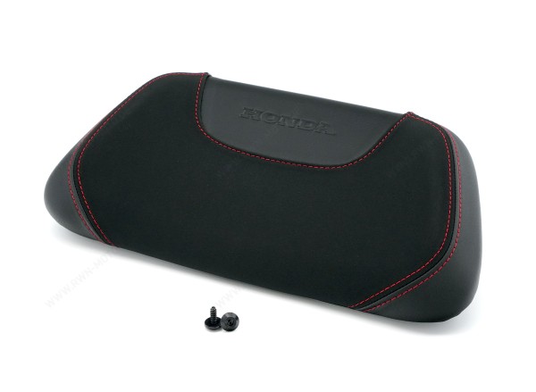 Rugkussen zwart / rood voor 50 liter topkoffer Origineel Honda