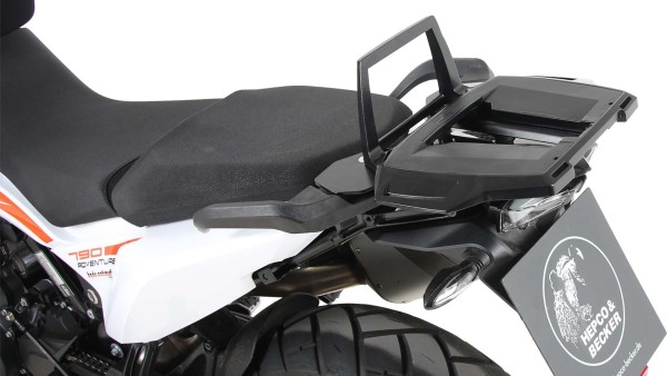 Alurack topkofferdrager voor origineel bagagerek KTM 890 Adventure (21-) Hepco & Becker