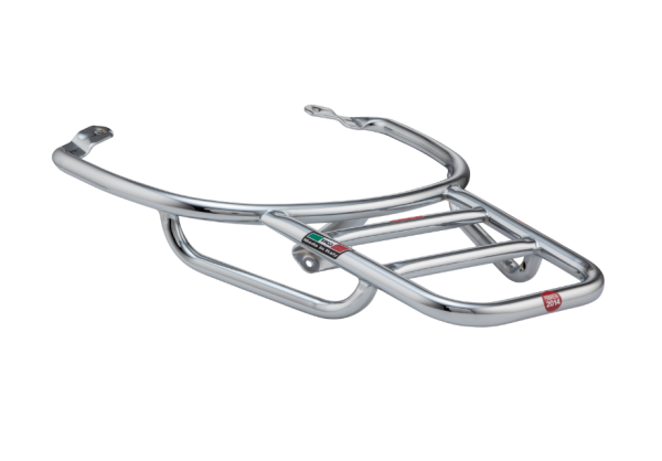 Bagagerek achteraan voor Vespa Primavera /Sprint /Elettrica 50-150ccm, chroom