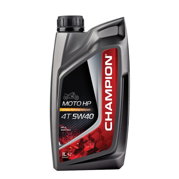 CHAMPION® Moto HP 4T 5W-40 motorolie - 1 liter