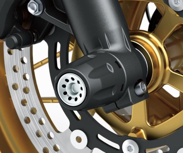 Vork crash pads voor Kawasaki voor Z 650 RS / Z 7 Hybrid 2022- origineel