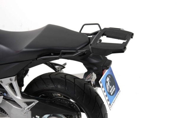 Alurack topkofferdrager zwart voor Honda VFR 800 X Crossrunner (11-14) Hepco & Becker