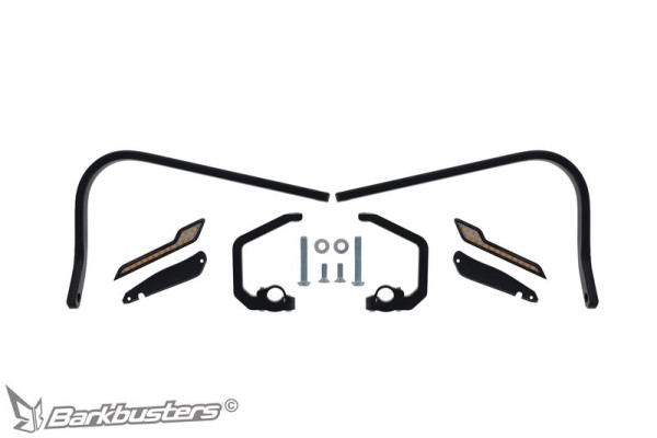 Barkbusters-hardwarekit met sequentiële LED-indicatoren - tweepuntsbevestiging