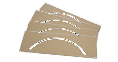 Velgsticker set goud voor Honda Forza125/350 Origineel