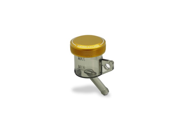 Barracuda Universal Ausgleichsbehälter mit goldenem Aluminiumdeckel, Durchmesser 30mm