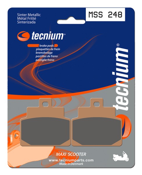 Tecnium Maxi Scooter gesinterde metalen remblokken - MSS248