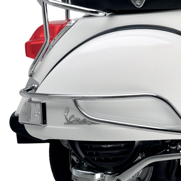 Originele achterste side crash bar chroom Vespa PX