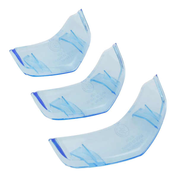 Cascade inzetstuk voor Vespa GTS/GTS Super/GTV HPE 125-300cc ('19-22), blauw transparant