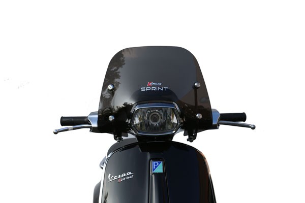 Windscherm Faco klein voor Vespa Sprint - getint