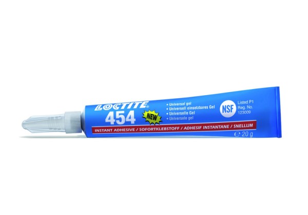 Loctite 454 Cyanoacrylaat kleefgel - tube van 5 g