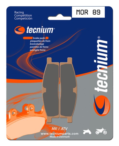Tecnium Racing MX/ATV gesinterde metalen remblokken - MOR89