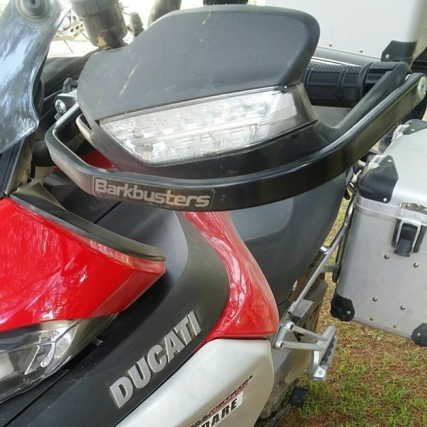 Barkbusters bevestigingsset tweepuntsbevestiging Zwart Ducati